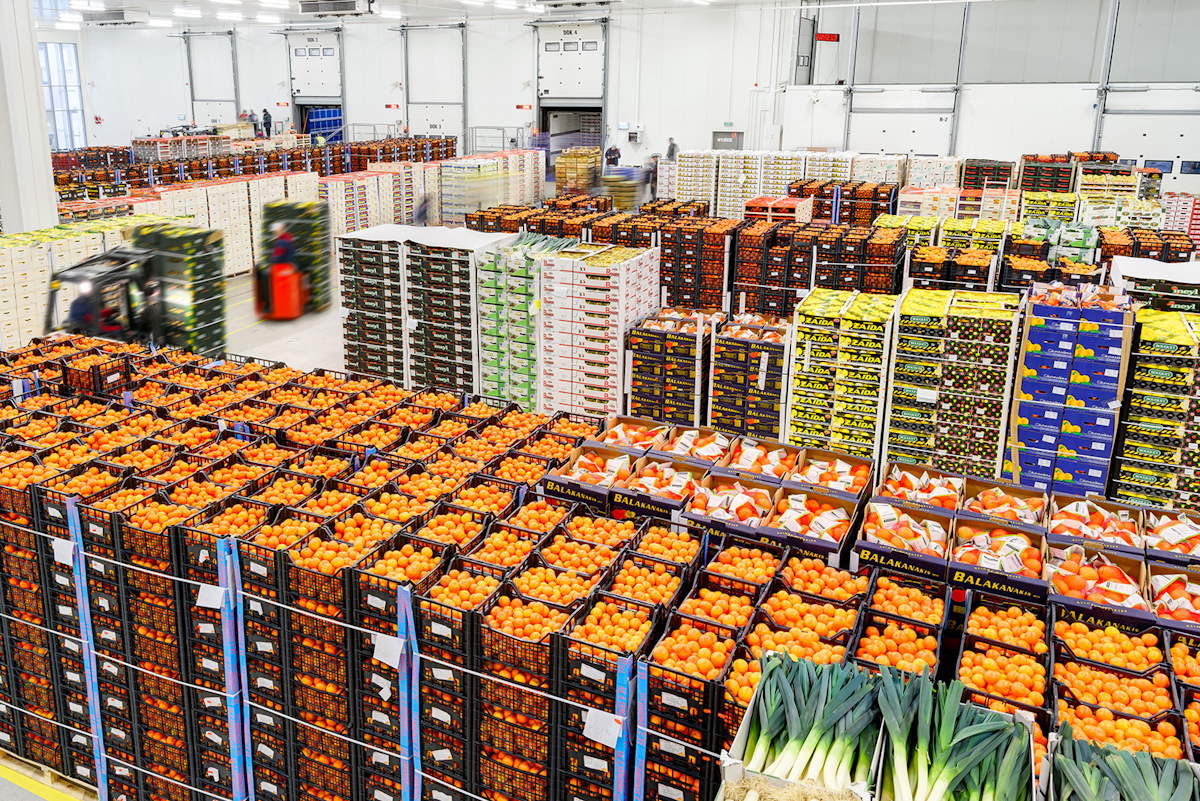 Хранение продуктов на складе